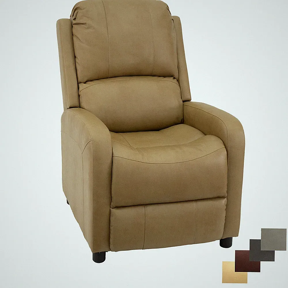 RecPro Charles 28" RV Push Back Recliner Small RV Chair Compact Furniture